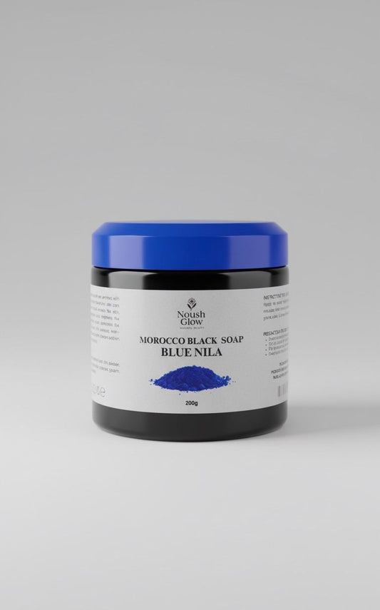 Morocco Black Soap - Blue Nila (200g)